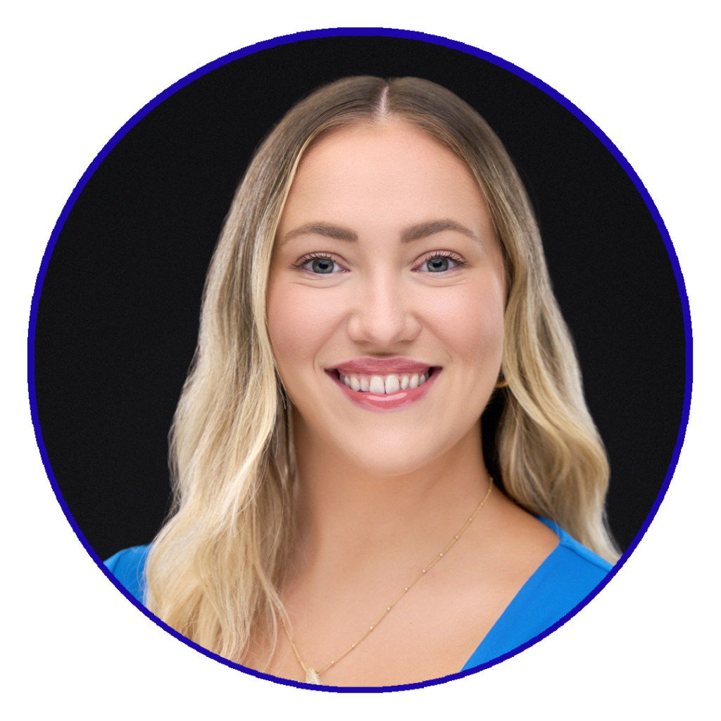Megan Circle Blue